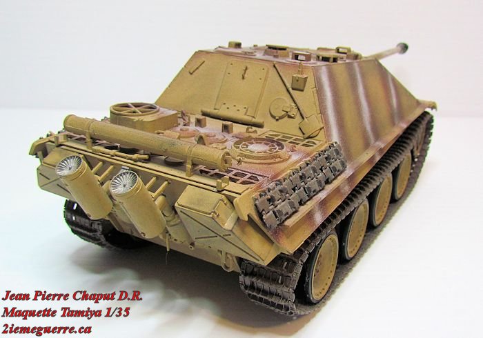 SOLIDO ancien char JAGDPANTHER avec figurine, décals et boite 1/50 - Jeux & Jouets