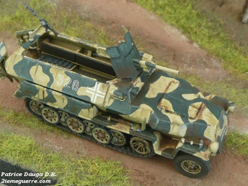 Solido France – Char SDKFZ 251 1/43 – Neuf 01/74 – Collection Militaire