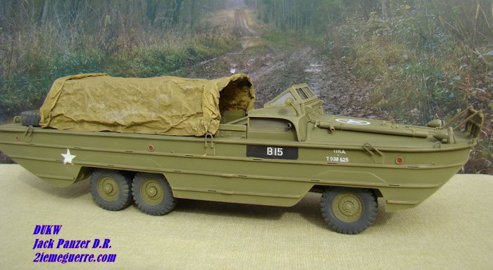 Camion Amphibie GMC DUKW 1/50 Verem - Normandie 1944, édition Limitée