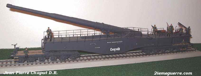 Maquette Hasegawa 1/72 - Canon Sur Rail Léopold - Ref 28 - Militaire